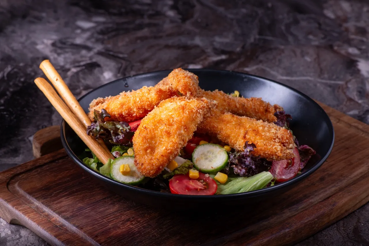 Çıtır Tavuk Salata